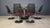 Glass Space Age Dining Set from Chromcraft, 1970s, Set of 7 For Sale - Image 7 of 9