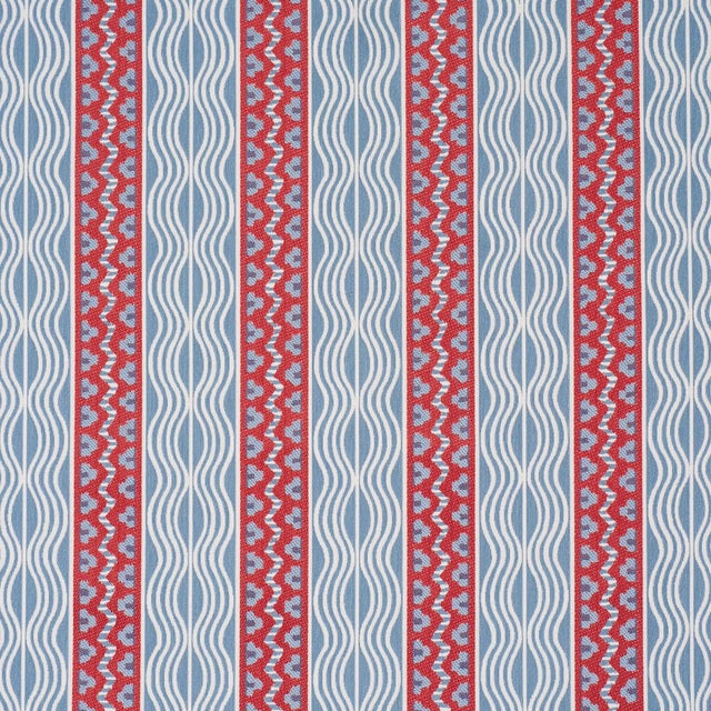 Fashion designer Johnson Hartig of Libertine was inspired by 18th-century trims when he created Crème Anglaise, a graphic,...
