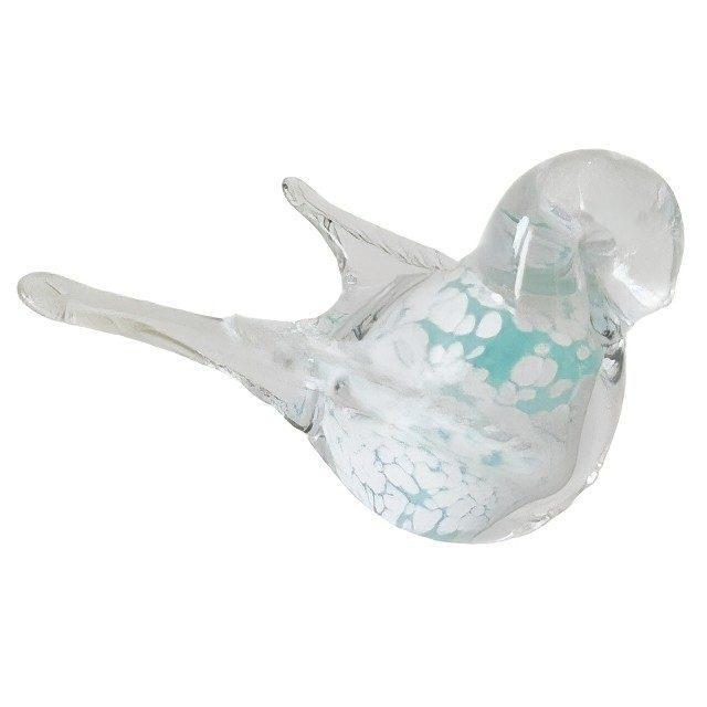 Vintage Murano Glass Bird Sculpture Glass Paperweight, 1970s For Sale - Image 3 of 8