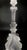 Crystal Griffon Candlestick from Val Saint Lambert, Belgium, 1920s For Sale - Image 3 of 12