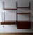 Mid-Century Minimalist Shelf System with Desk, Shelves, Closet and Drawers in Teak, 1960s, in Very Good conditions....