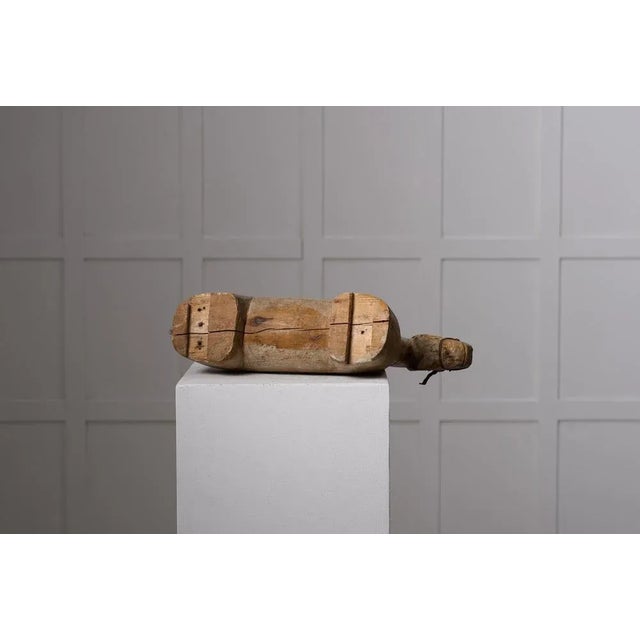 Antique Wooden Animal Horse Sculpture For Sale - Image 6 of 9