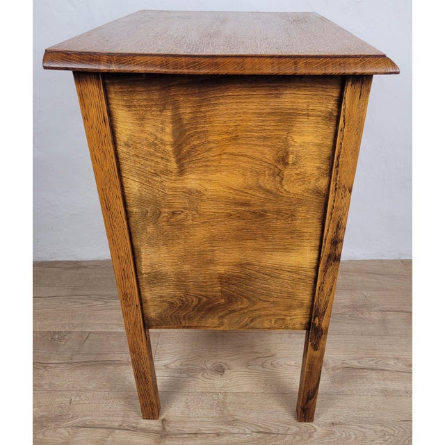 Vintage Oak Chest of Drawers, 1930 For Sale - Image 14 of 17