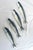 Vintage Jay Willfred for Andrea by Sadek Ceramic Sardine Knife Rests - Set of 4 For Sale In Dallas - Image 6 of 12