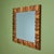 Walnut Brutalist Wall Mirror For Sale - Image 9 of 12