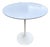 1970s Mid-Century Modern Eero Saarinen for Knoll White Tulip Side Table For Sale