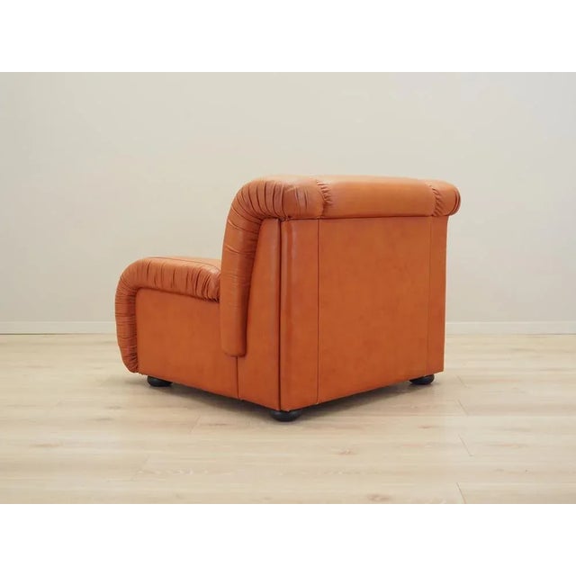 1970s Danish Red Armchair, Denmark, 1970s For Sale - Image 5 of 18