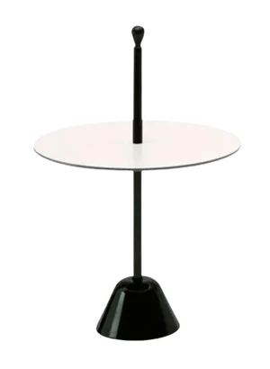 Black & White Servomuto 360 Coffee Table by Castiglioni, 1974