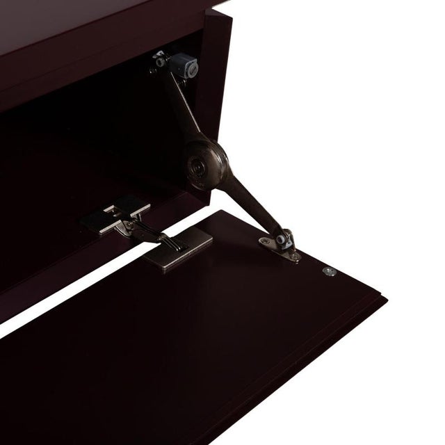 Wood Cube Wall-Mounted Sideboard from Lübke For Sale - Image 7 of 16