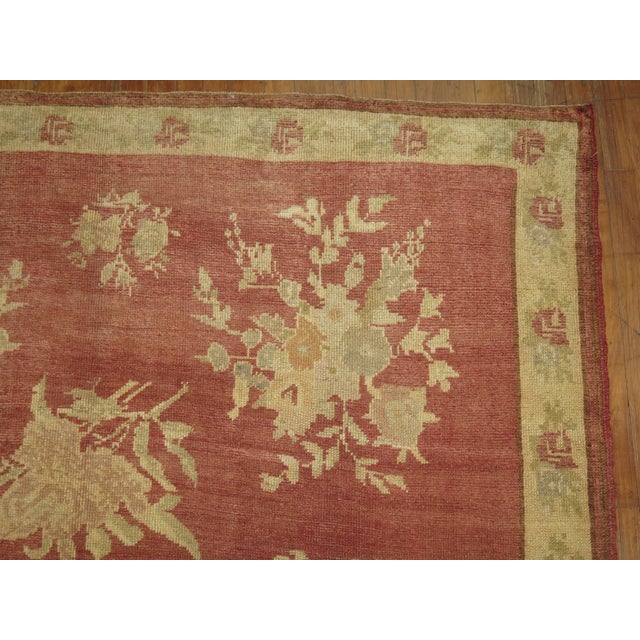 Zabihi CollectionVintage Turkish Bessarabian Inspired Gallery Size Rug For Sale - Image 4 of 6