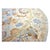 Textile Afghan Sultanabad Master Wool 11x11 Ivory, Light Blue & Light Orange Handmade Round Area Rug #1143252 For Sale - Image 7 of 12