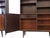 Wood Three Omann Jun Mid 20th Century Danish Cabinets With Bookcase Hutches, Wallunit, Attributed For Sale - Image 7 of 11
