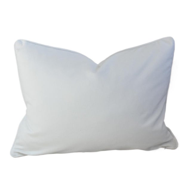 Schumacher Magical Ming Dragon Chinoiserie Feather/Down Pillow For Sale In Los Angeles - Image 6 of 6