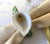 Asparagus Vintage Bone China Napkin Holder Rings, Calla Lily Shape, Pia, Philippines, Set of 6 For Sale - Image 8 of 16