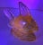 Mid Century Yellow Glass Angel Fish Figurine For Sale - Image 9 of 10