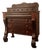 Antique American Empire Style Solid Wood Women's Dresser / Bureau For Sale