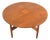 Mid 20th Century Small Round Teak Coffee / Side Table For Sale