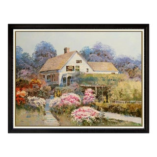 Late 20th Century Pathway to the House, Ming Feng For Sale