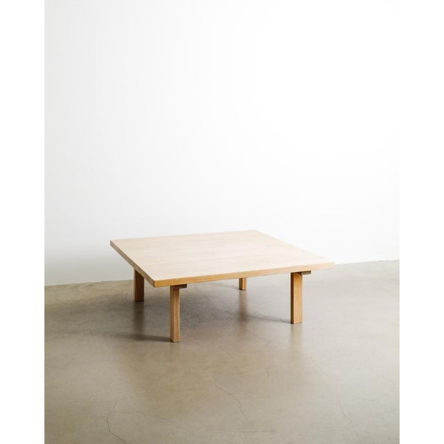 Squared Danish Wooden Coffee Table in Oregon Pine, 1970s For Sale - Image 8 of 8