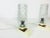 Mid-Century Modern Vintage Bubble Glass Table Lamps, 1970s, Set of 2 For Sale - Image 3 of 10