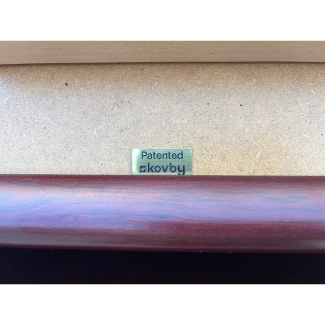 1960s Danish Modern Rosewood Dining Table Set by Skovby Møbelfabrik For Sale - Image 18 of 18