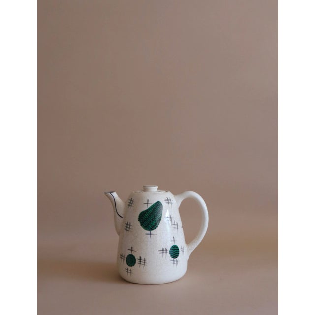Mid-Century Modern Vintage Atomic Tea Pot For Sale - Image 3 of 3