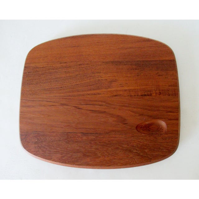 Dansk Design Internatioal Teak Cheese Board and Knife Set, "Vivianne," Collection Design By For Sale - Image 16 of 18