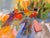 Vintage Mid to Late 20th Century Original Abstract Painting by Illegible Signature We've had this amazing painting in our...