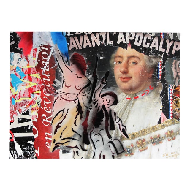 Christophe Stouvenel, Louis Croivez Bâton, 2017, Mixed Media For Sale