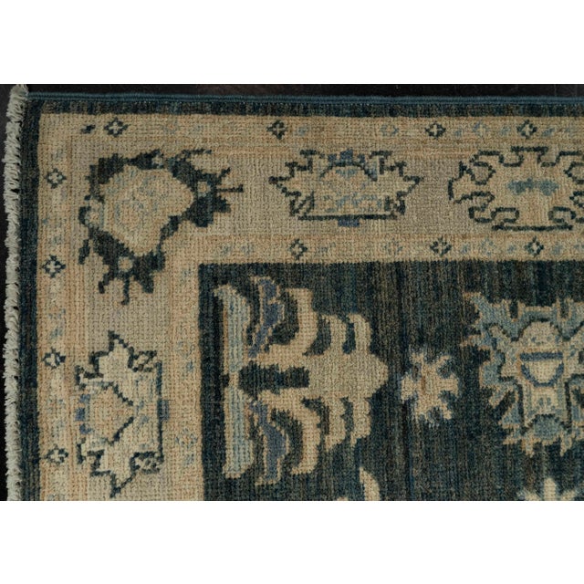 Early 21st Century Oushak Square Rug 3' x 3'1" #21346 For Sale - Image 5 of 8