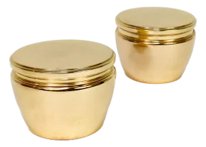 Pair of Tiffany & Co. Gilt Sterling Silver Boxes, No. 21618