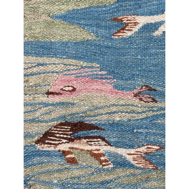 Vintage Egyptian Tapestry, 1950s For Sale - Image 11 of 18