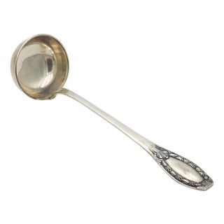 Plain Silver Soup Ladle For Sale