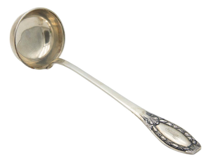 Plain Silver Soup Ladle