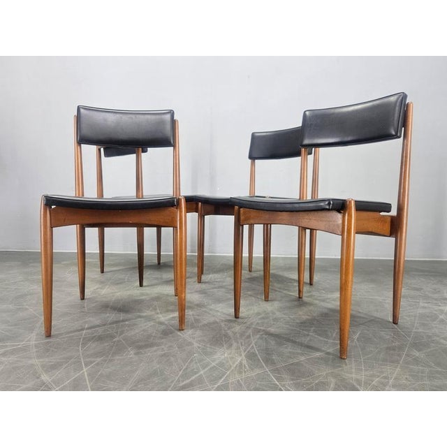 Mid-Century Dining Chairs, Denmark, 1970s, Set of 4 For Sale - Image 9 of 13