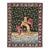 Heraldic Lion Loom Woven Tapestry - 85 × 65 Cm (2′9" × 2′2") - Requires Rod Size 2 For Sale