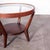 Round Dark Oak Side Table by Kozelka & Kropacek for Interieur Praha, 1950s For Sale - Image 4 of 8