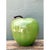 Vintage Monumental Green Ceramic Apple Sculpture For Sale In West Palm - Image 6 of 12