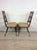 1960s Mid Century Modern Pair of Chairs With Smoked Lucite Seat Back and Vintage Upholstery by Chromecraft For Sale - Image 5 of 13