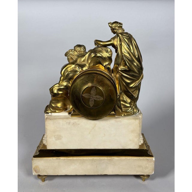 Beautiful Louis XVI period clock "Altar of Venus" 18th century For Sale - Image 6 of 12