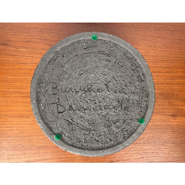 Large Mid-Century Modern Danish Studio Pottery Bowl from Bangholm, 1960s For Sale - Image 17 of 18