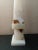 1980s Variegated Solid Marble Made in Italy Tall Obelisk For Sale - Image 4 of 8