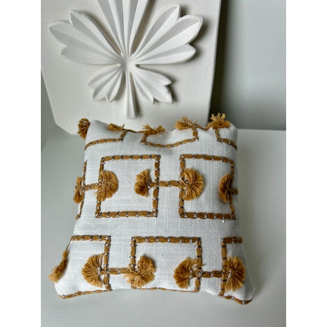 Textile Sanderson, Schumacher, King Cotton Lavender-Filled Decorative Pillows - Collection of 3 For Sale - Image 7 of 12