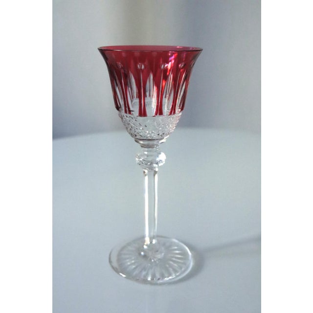 Crystal Tommy Glasses from Saint-Louis, 1930s, Set of 6 For Sale - Image 9 of 18