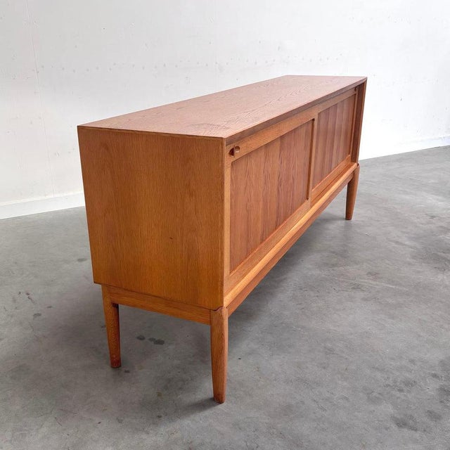 Mid-Century Modern Oak Sideboard by Bramin, 1960s For Sale - Image 10 of 17