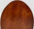 Pair of Vintage Queen Anne Style Oval Tilt Top Accent Tables For Sale - Image 10 of 15