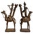 Mid 20th Century Old Vintage African Bronze Dogon Camel Rider Sculpture Mali For Sale - Image 5 of 11