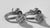 Modernist Silver Earrings by Arvo Saarela, 1958, Set of 2 For Sale - Image 10 of 11