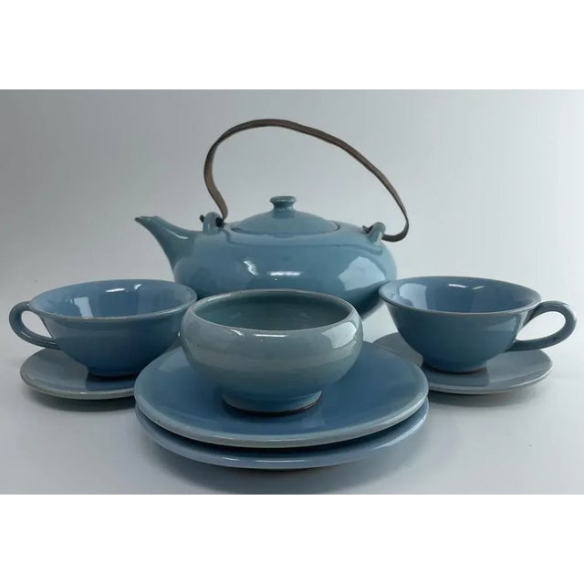 Tea Service by Josef Höhler, Set of 8 For Sale - Image 11 of 11