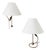 Table or Wall Lamps from Le Klint, 1950s, Set of 2 For Sale